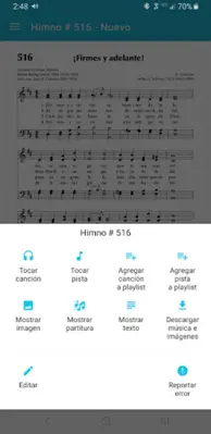 Himnario Adventista android App screenshot 3